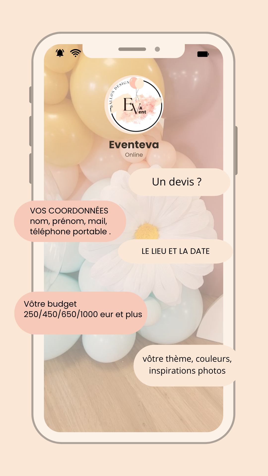 Neutral aesthetic message conversation your story 1